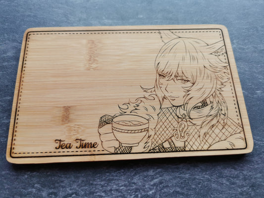 FFXIV Y'shtola Frühstücksbrettchen