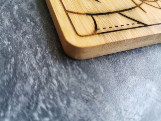 FFXIV Otter Frühstücksbrettchen