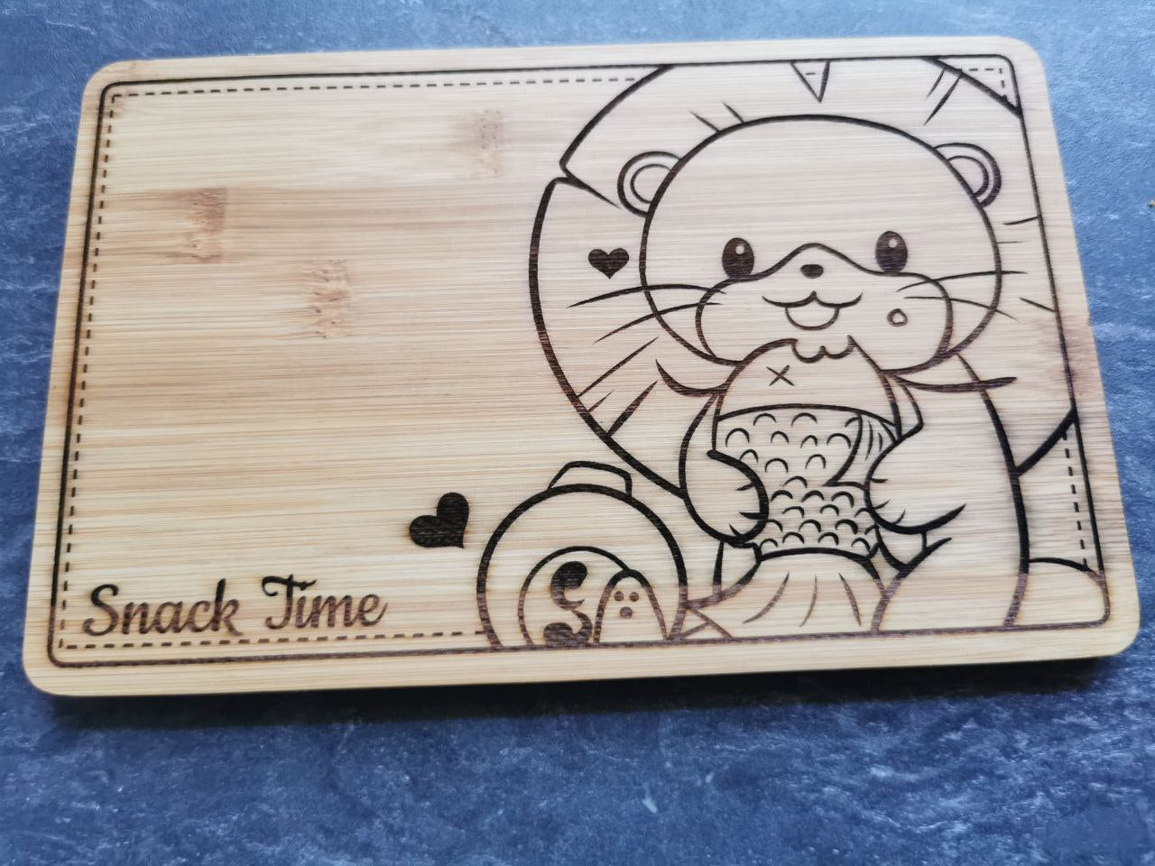 FFXIV Otter Frühstücksbrettchen