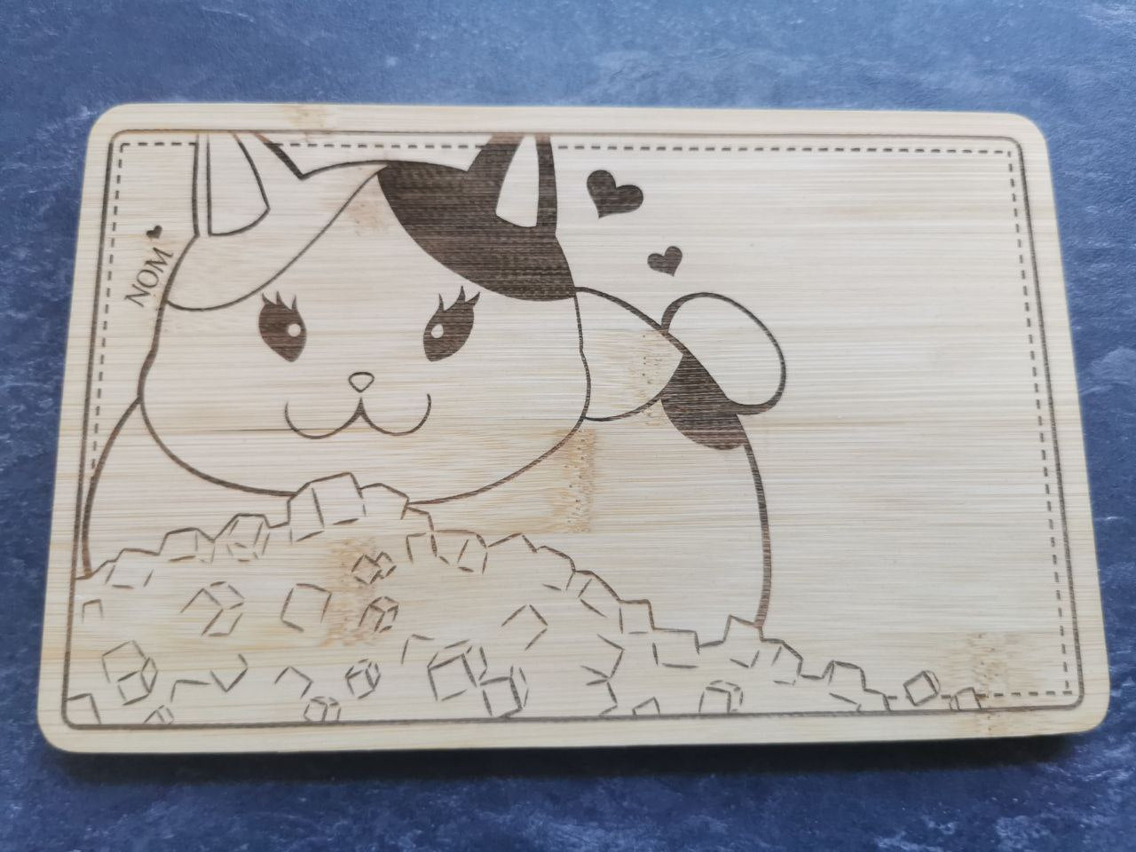 FFXIV Fat Cat Frühstücksbrettchen
