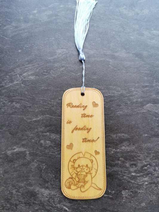 FFXIV Lesezeichen aus Holz