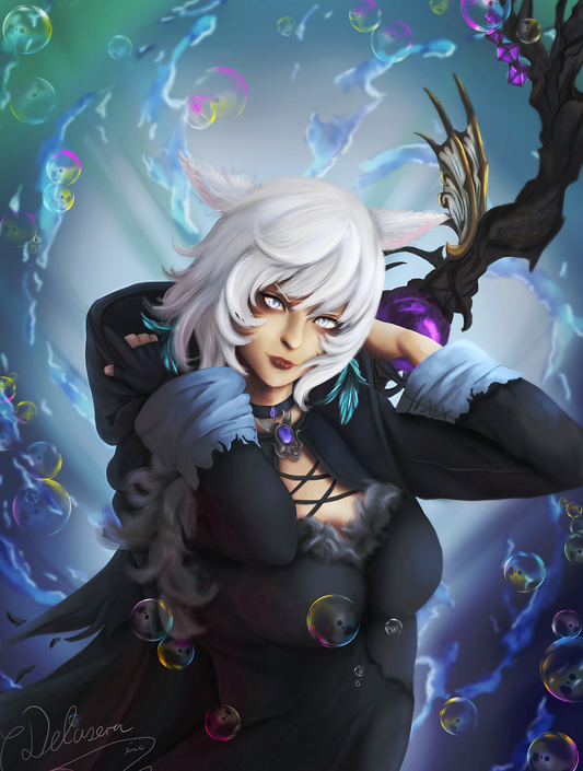 FFXIV Y'shtola Fanart