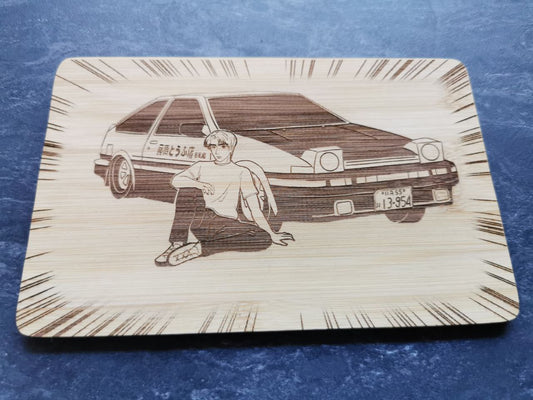 Initial D Takumi Fujiwara Frühstücksbrettchen