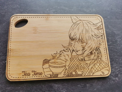 FFXIV Y'shtola Frühstücksbrettchen