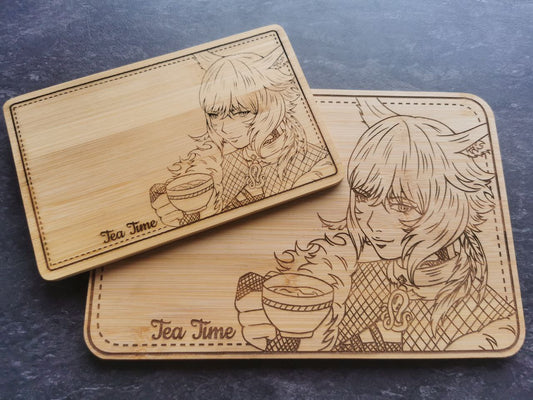 FFXIV Y'shtola Frühstücksbrettchen