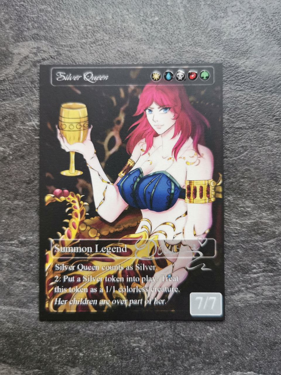 Magic the Gathering Proxy Karte Silver Queen